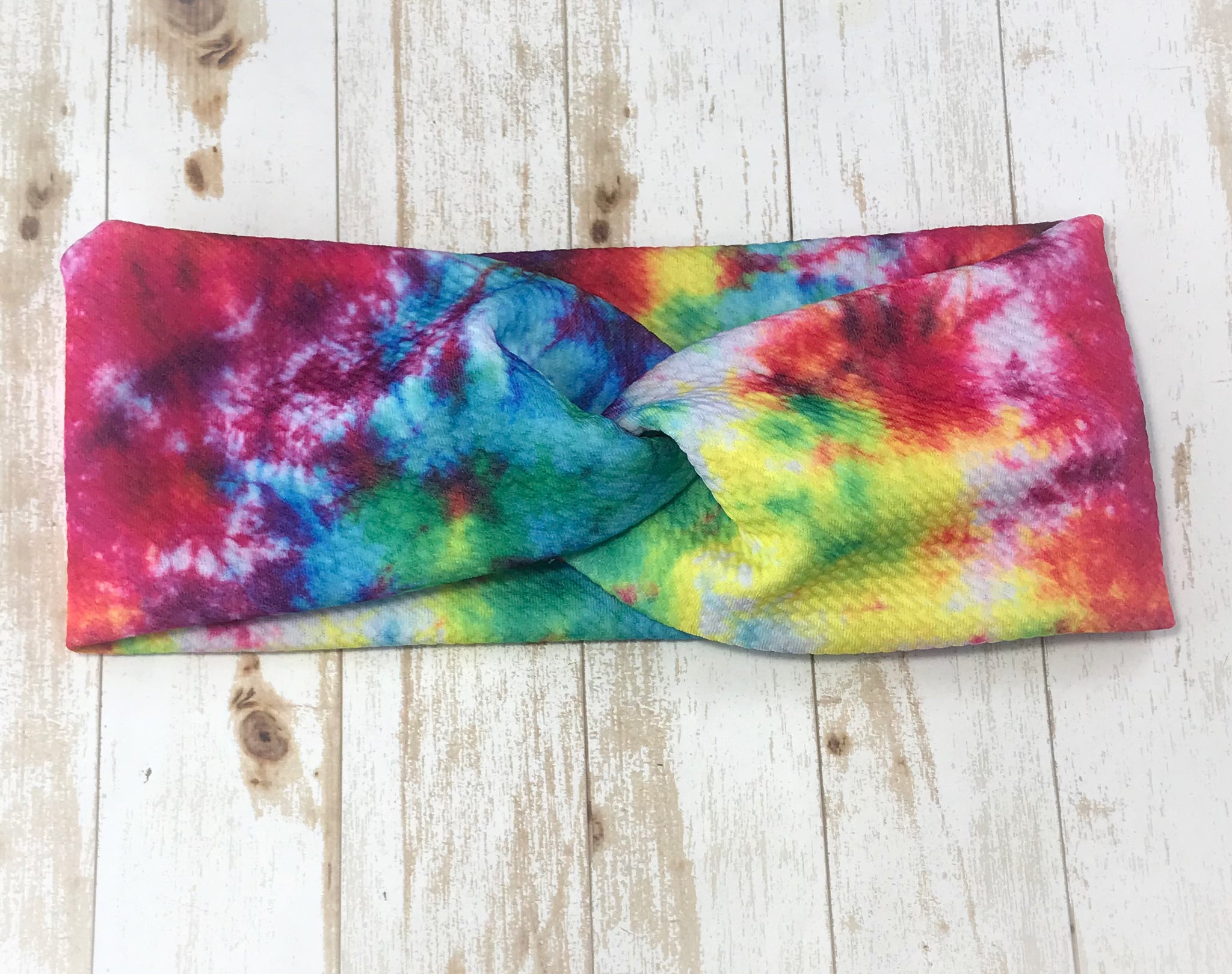 Tie-Dye Twist Headband