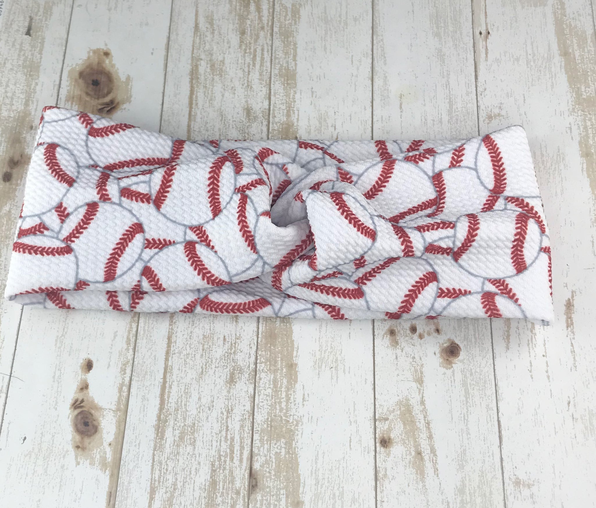 Baseball Twist Headband