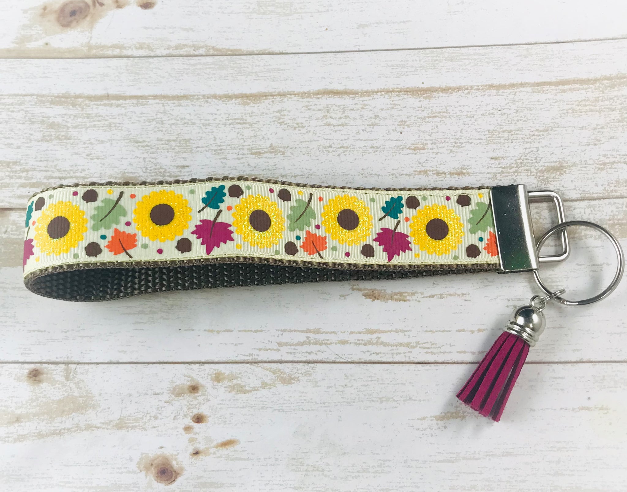 Sunflower Key Fob