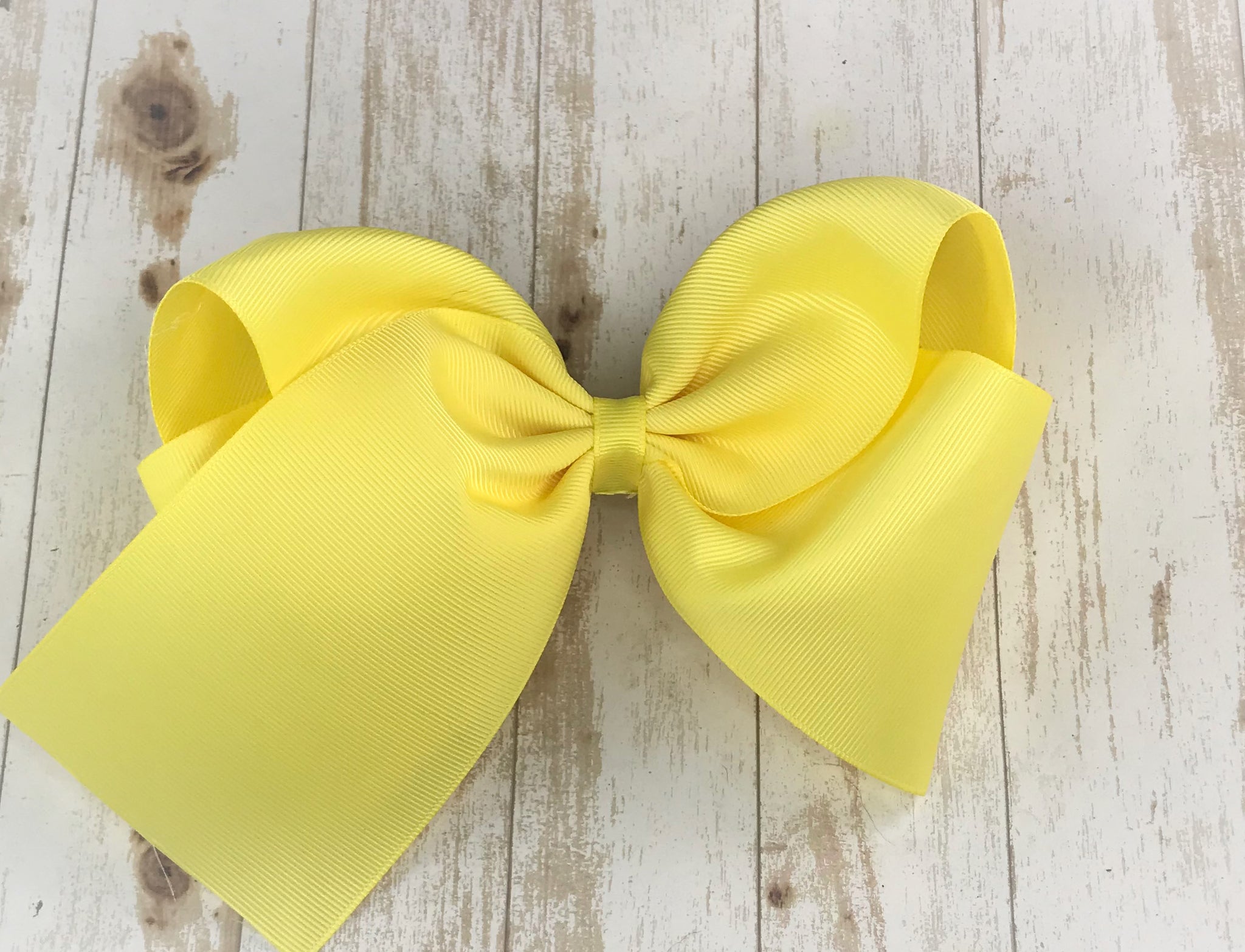 Yellow Boutique Bow