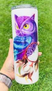 Owl Dream Catcher Tumbler