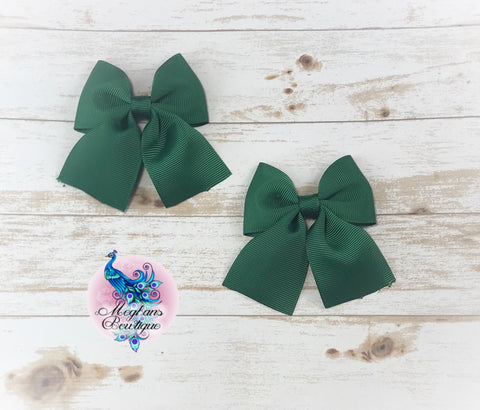 Green Pigtail Set