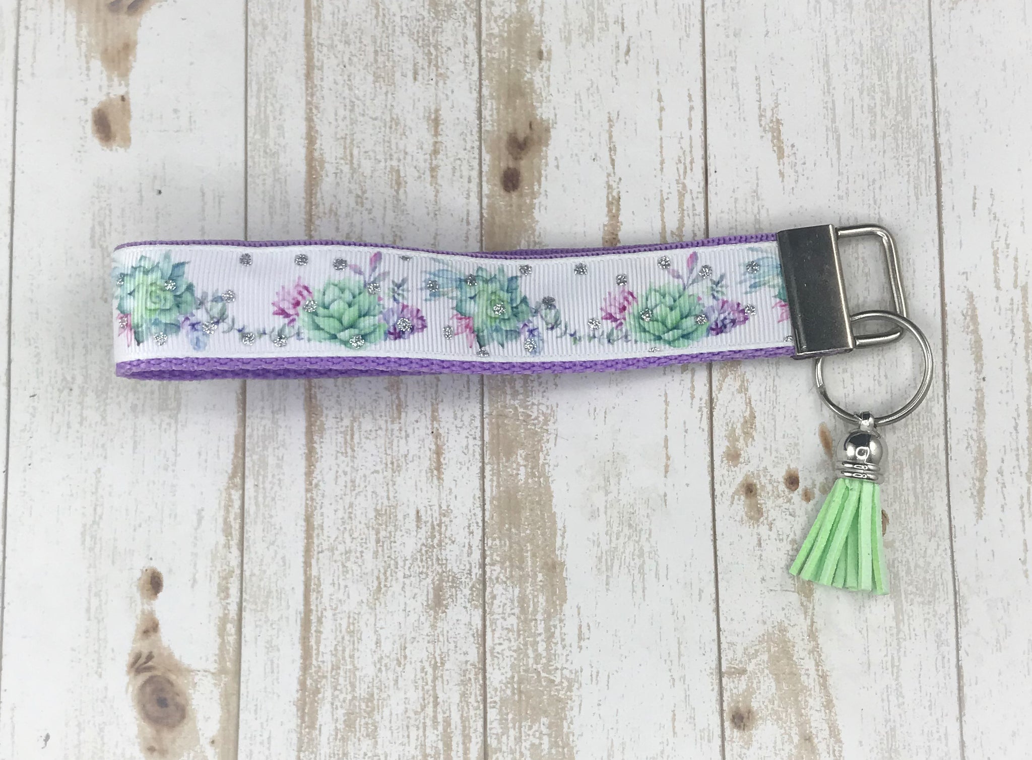 Floral Key Fob