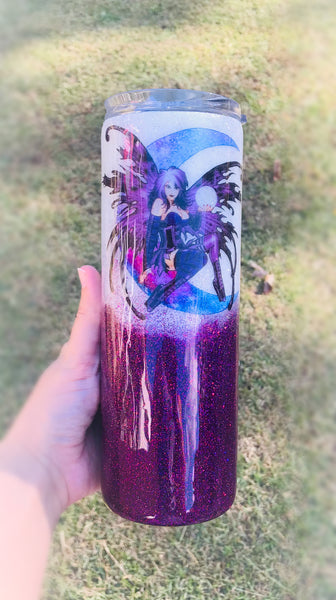 32oz Straw Tumbler - MOON BEAM - The Fancy Frog Boutique