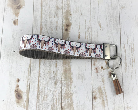 Long Horn Key Fob