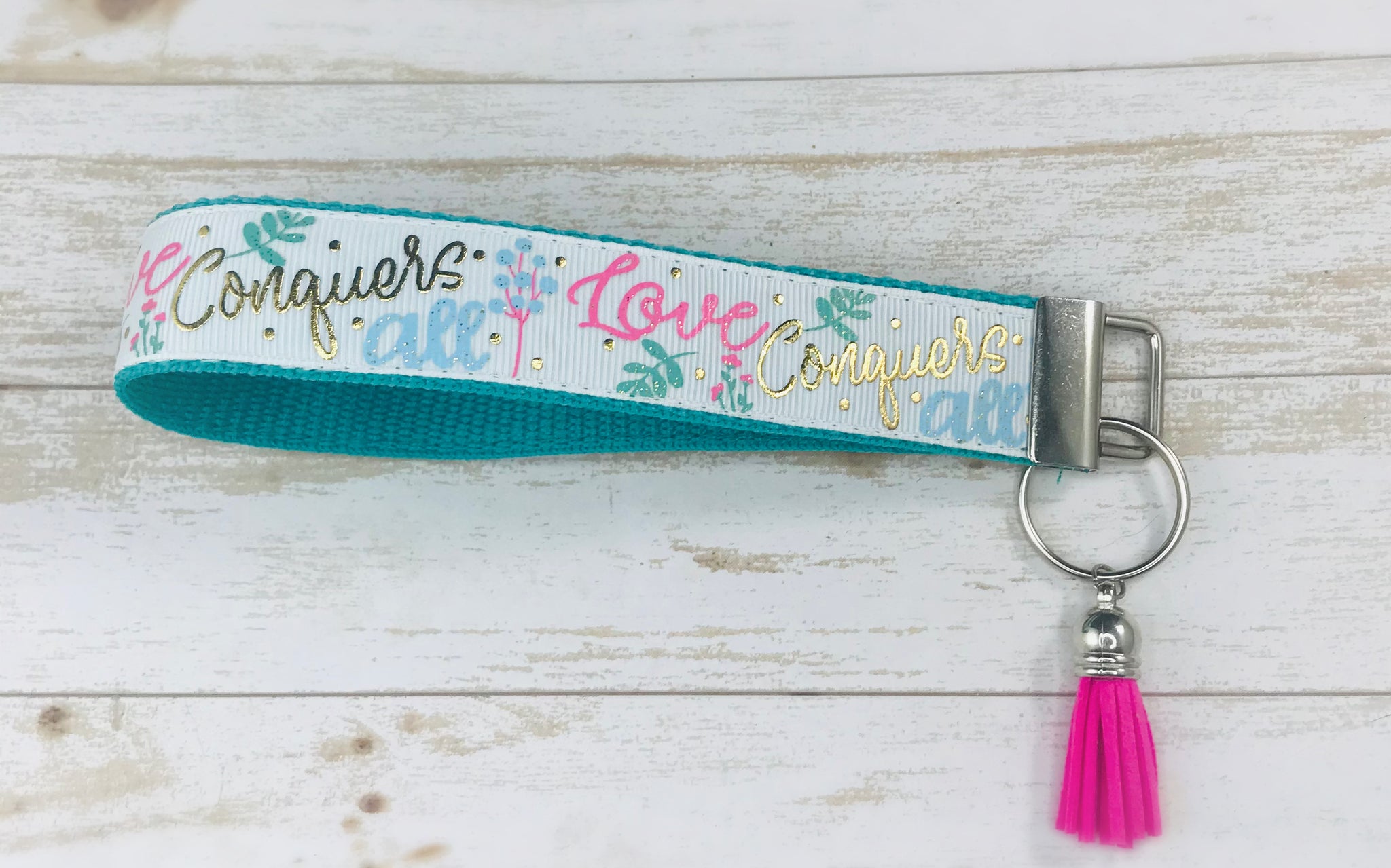 Love Conquers All Key Fob